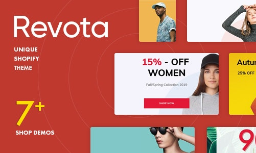 Revota 时尚精品/服饰/配饰 Shopify主题