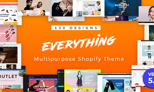 Everything 时尚 电子/化妆品/礼品 Shopify主题