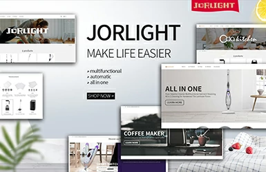 Jorlight  轻奢 电器/家居 Shopify主题