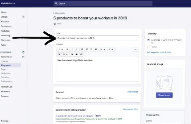 怎么让客户主动找到你 – Shopify SEO 优化