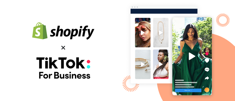 TikTok 与 Shopify 合作开展社交电子商务
